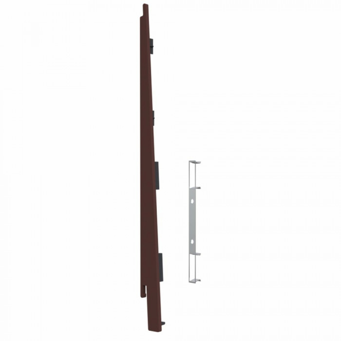 28744205 Keralit Eindkap links (Potdeksel 177) bruin eiken