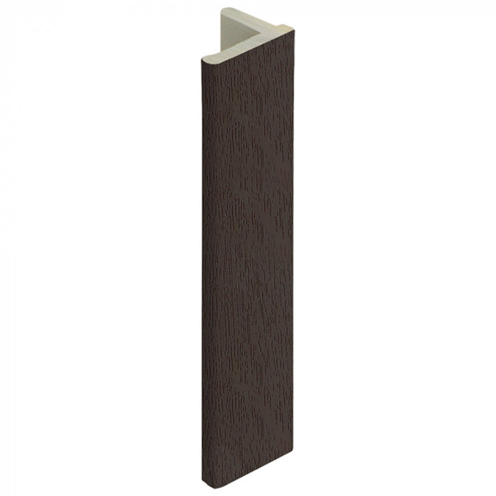 donkerbruin keralit eindprofiel 10mm (2836)