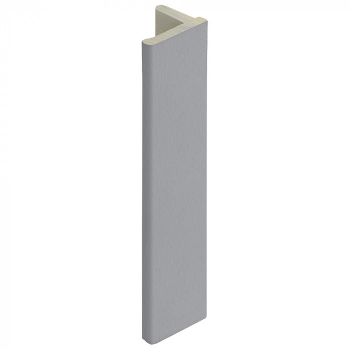 grijs keralit eindprofiel 10mm (2836)