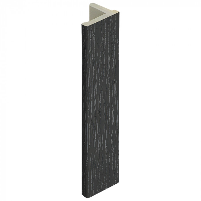 zwartgrijs keralit eindprofiel 10mm (2836)