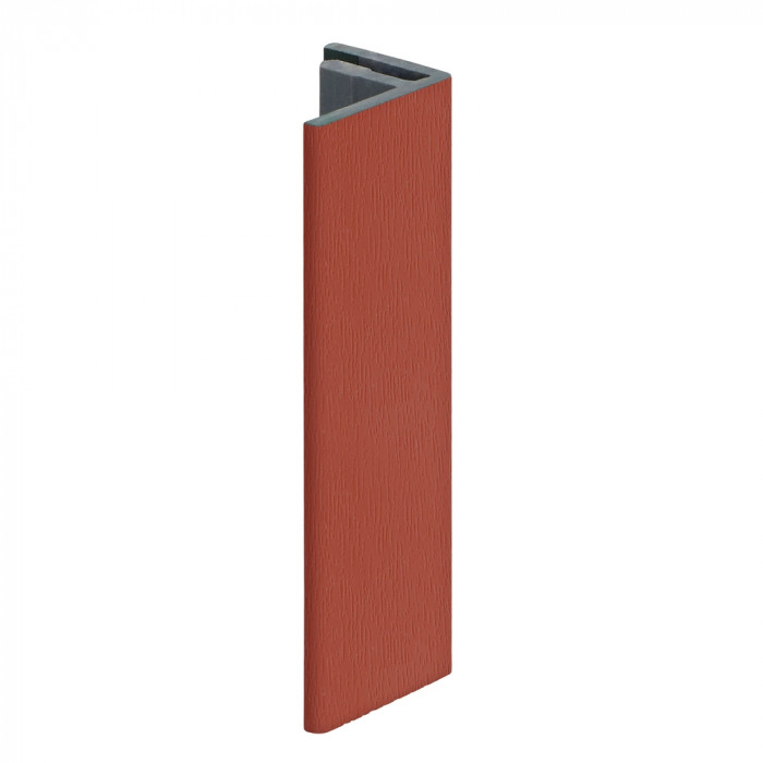 28062940 Keralit eindprofiel 17 mm steenrood