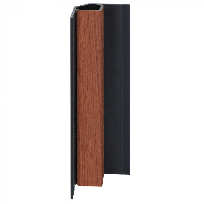 28277440 Keralit Inwendig hoekprofiel californian redwood