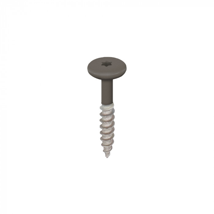 kwartsgrijs keralit torx schroef rvs 32 mm (2890)