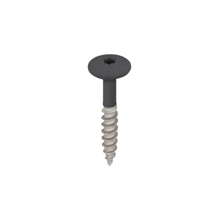 zwartgrijs keralit torx schroef rvs 32 mm (2890)