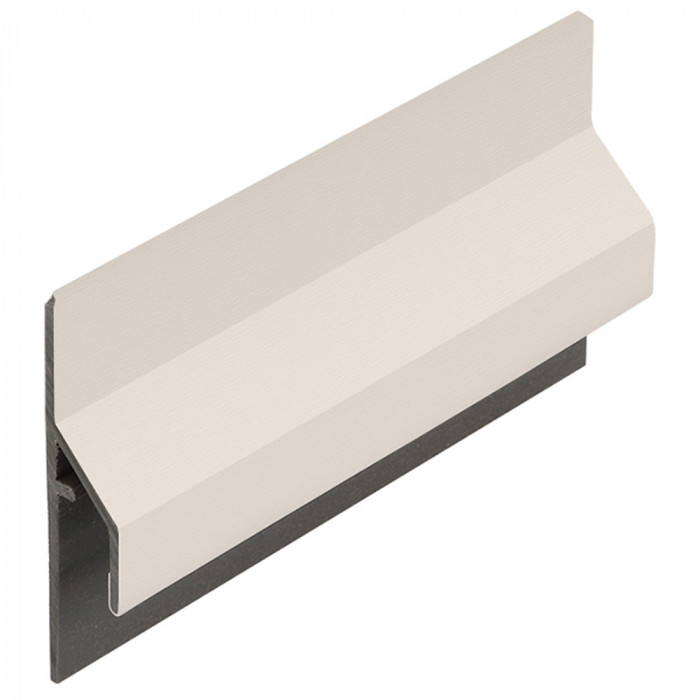 creme keralit trim/kraal aansluitprofiel (dakrand) (2843)