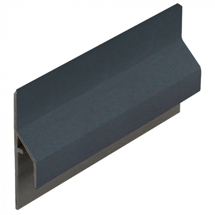 monumentenblauw keralit trim/kraal aansluitprofiel (dakrand) (2843)