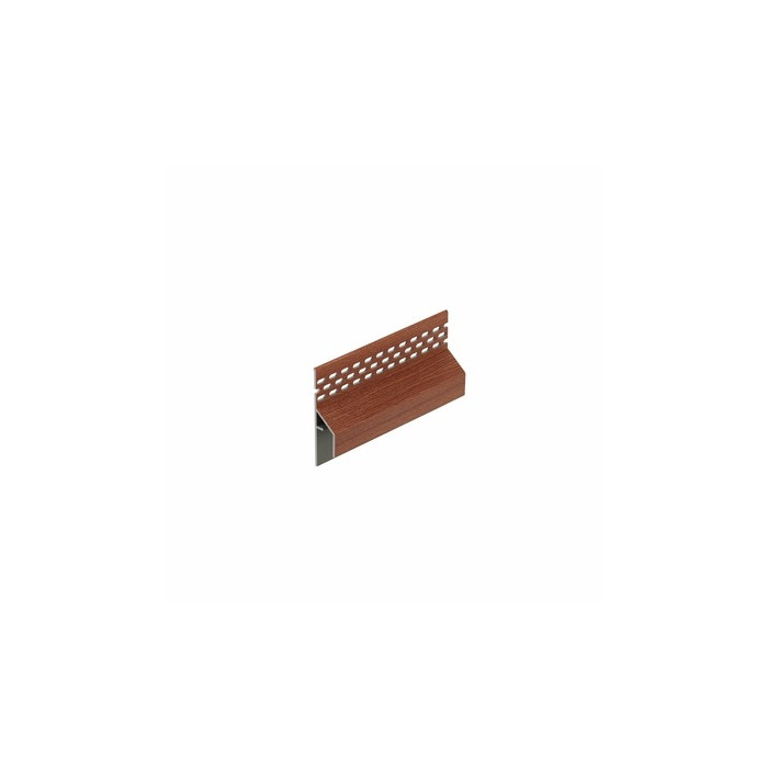 Californian redwood keralit trim/kraal ventilatieprofiel (gevel) (2849)