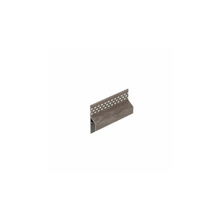 Natuur eiken keralit trim/kraal ventilatieprofiel (gevel) (2849)