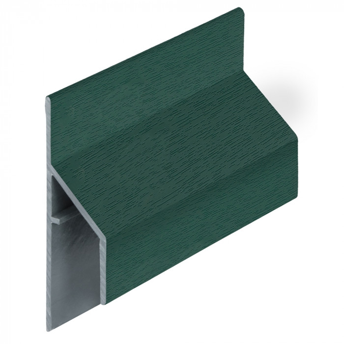 28100660 keralit trim/kraal aansluitprofiel mosgroen (gevelbekleding)