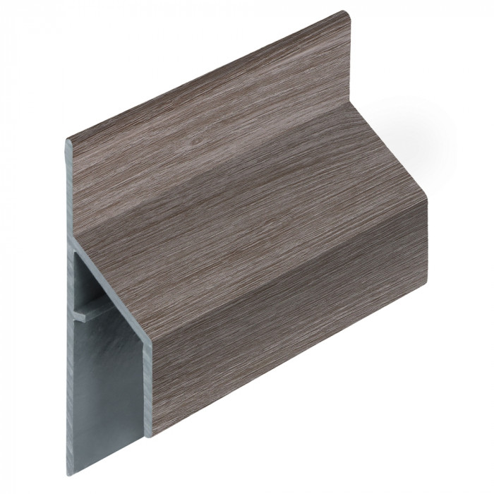 28104960 keralit trim/kraal aansluitprofiel taupe eiken (gevelbekleding)
