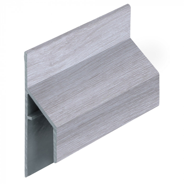 28104660 keralit trim/kraal aansluitprofiel wit eiken (gevelbekleding)