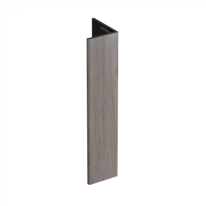 28114940 Keralit verlengd eindprofiel taupe eiken
