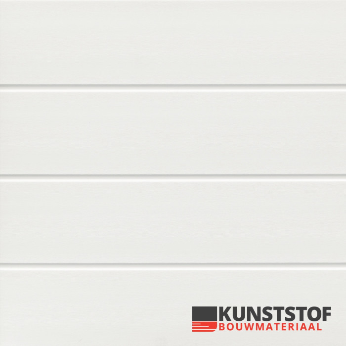 Duafort velling 125mm crèmewit RAL 9001 kunststof gevelbekleding (canexel vervanger)
