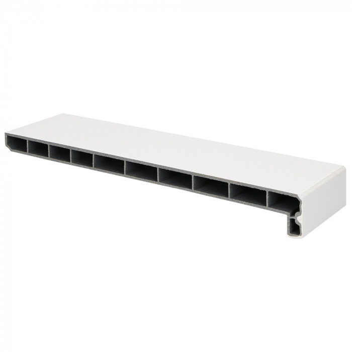 Lignodur stonelook vensterbank 250mm Wit