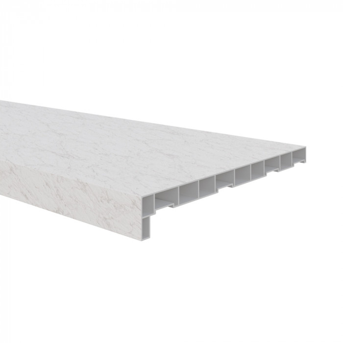 Milinboard steenlook 300mm Carrara marmer