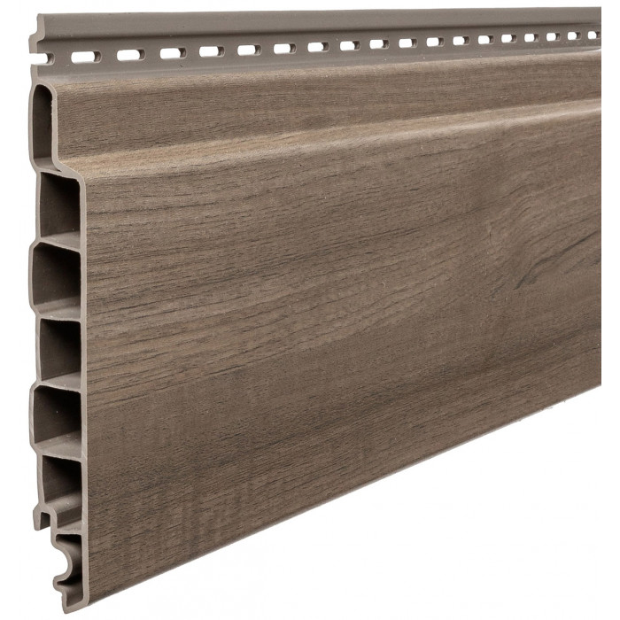 (kleurmonster) VinyPlus Sponningdeel Rondkant - Vergrijsd redcedar