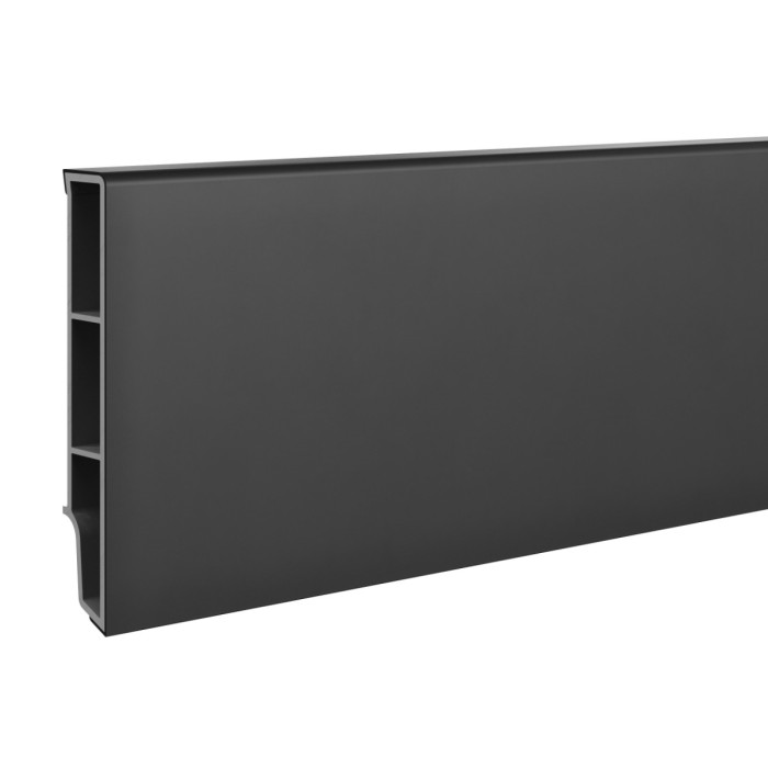 profiel zwarte plint 80 mm kleurmonster