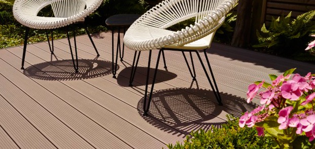 Composiet vlonderplanken terras