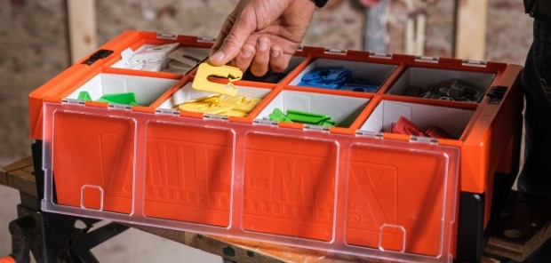 Milli-Max dispenser met alle kleuren erin