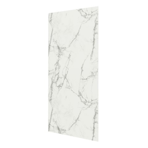 SPC wandpaneel Calacatta Snow 265 × 120 cm – witte marmerlook