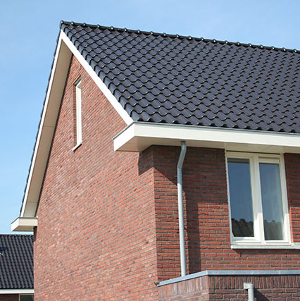Heering hardschuim dakrand paneel wit